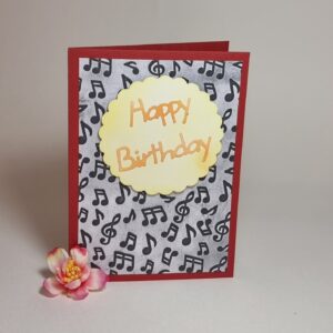 Geburtstagskarte Happy Birthday