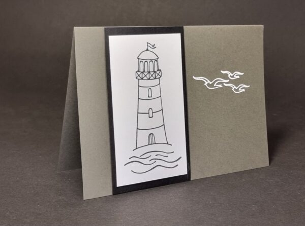 Trauerkarte Leuchtturm