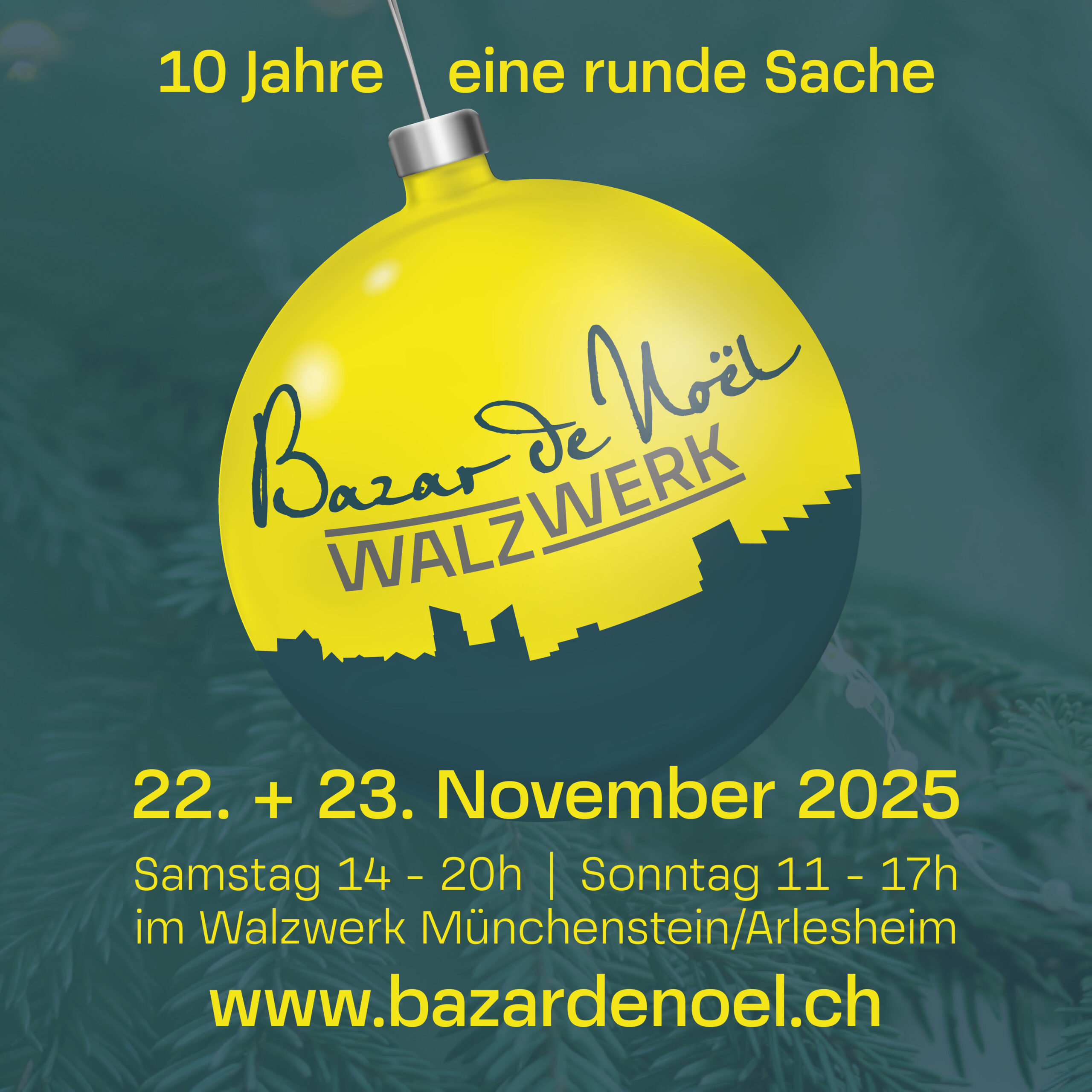 Bazar de Noël, Walzwerk Münchenstein