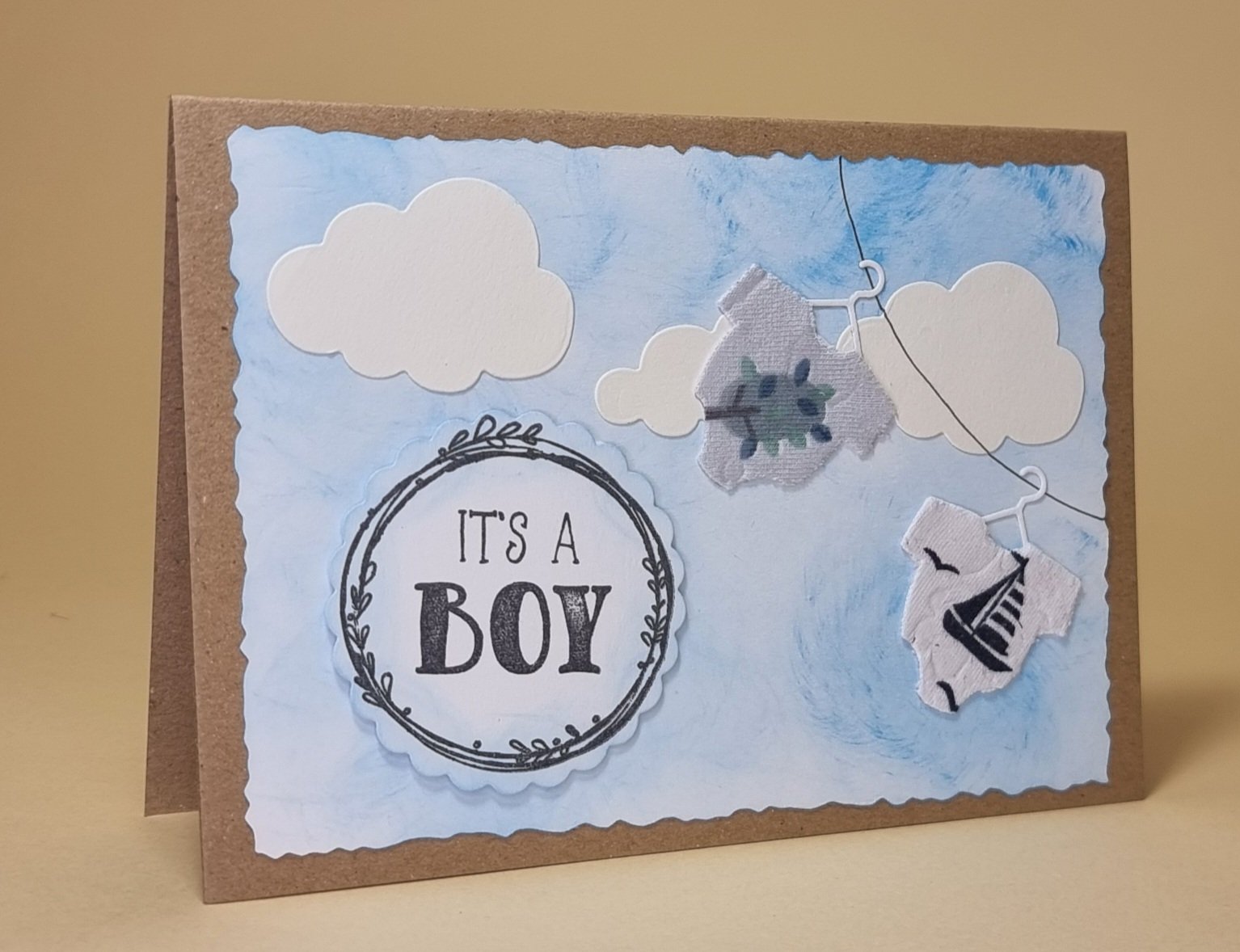 Geburtskarte its a girl/boy – Bild 2