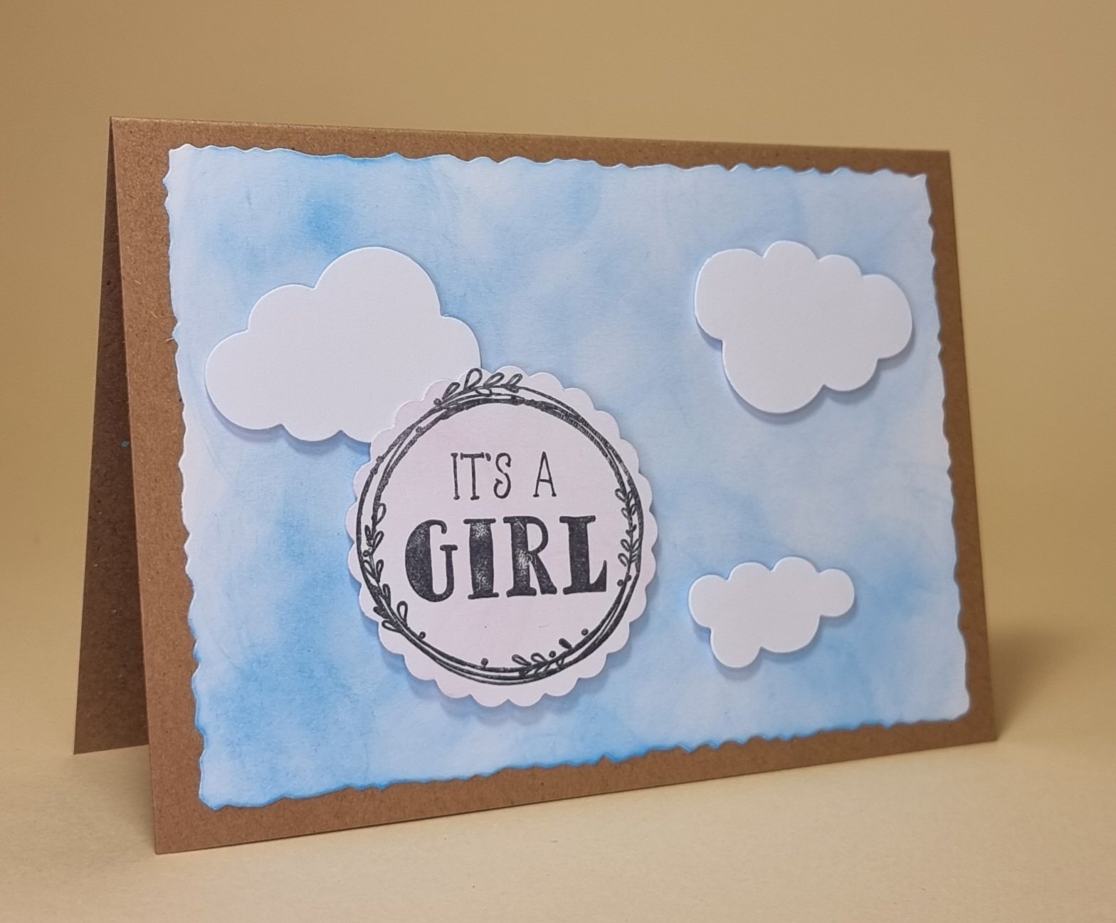 Geburtskarte its a girl/boy